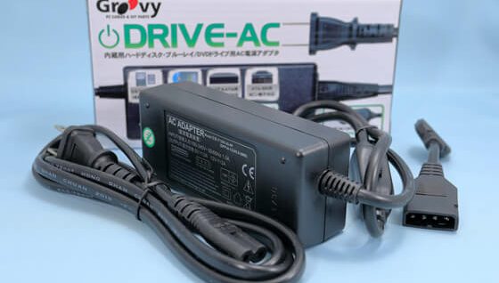ACアダプタ UD-ACDC100NS(ドライブ用補助電源)
