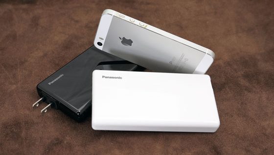 パナソニック モバイルバッテリー搭載AC急速充電器 3,760mAh QE-AL202